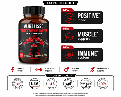 AURELISSE - TESTOSTERONE SUPPLEMENT FOR MEN