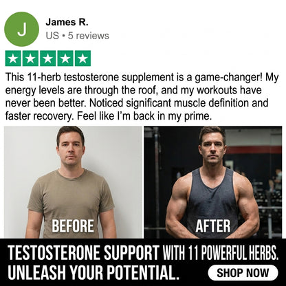 AURELISSE - TESTOSTERONE SUPPLEMENT FOR MEN